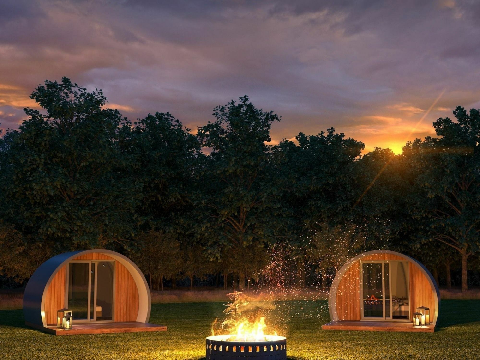 Inverness Glamping Exteriér fotografie